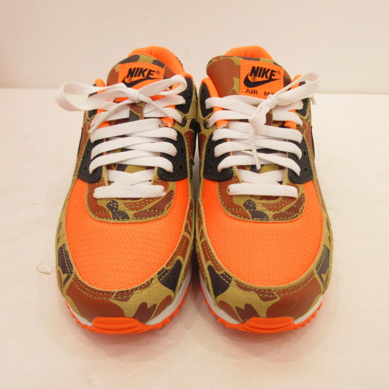 NIKE | ナイキ AIR MAX 90 SP DUCK CAMO スニーカー CW4039-800 オレンジ 26cm【姫路東店】