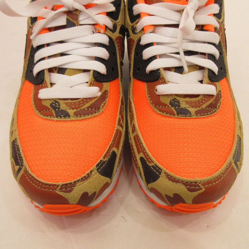 NIKE | ナイキ AIR MAX 90 SP DUCK CAMO スニーカー CW4039-800 オレンジ 26cm【姫路東店】