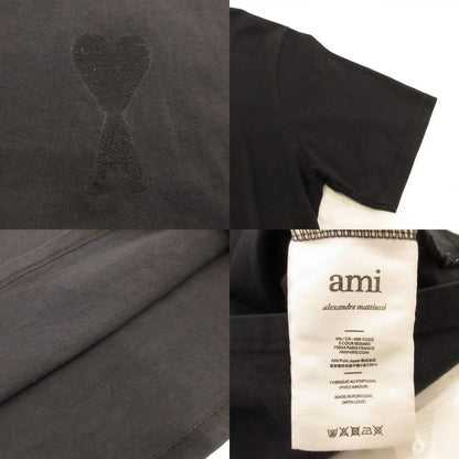 [Used] AMI | Ami Short Sleeve T-Shirt E22UTS002 Black Size: M