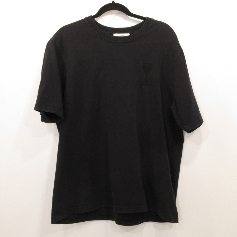 [Used] AMI | Ami Short Sleeve T-Shirt E22UTS002 Black Size: M