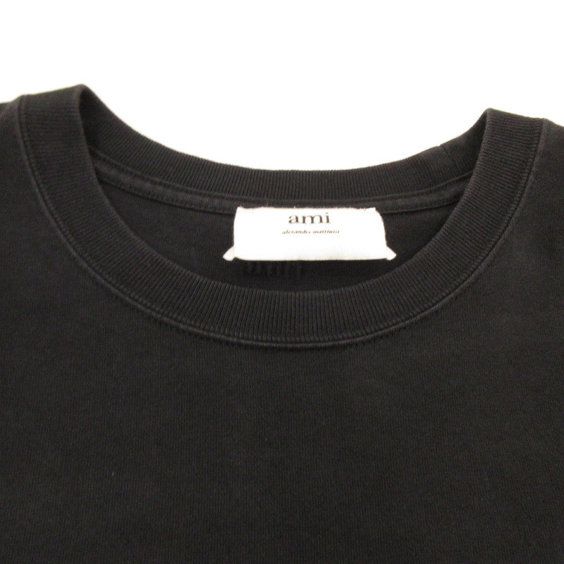 [Used] AMI | Ami Short Sleeve T-Shirt E22UTS002 Black Size: M