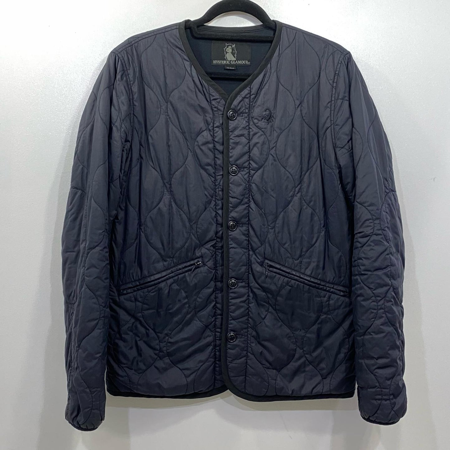 HYSTERIC GLAMOUR | ヒステリックグラマー プリマロフトキルティングジャケット その他アウター 0293AB05 ブラック サイズ：M【姫路東店】