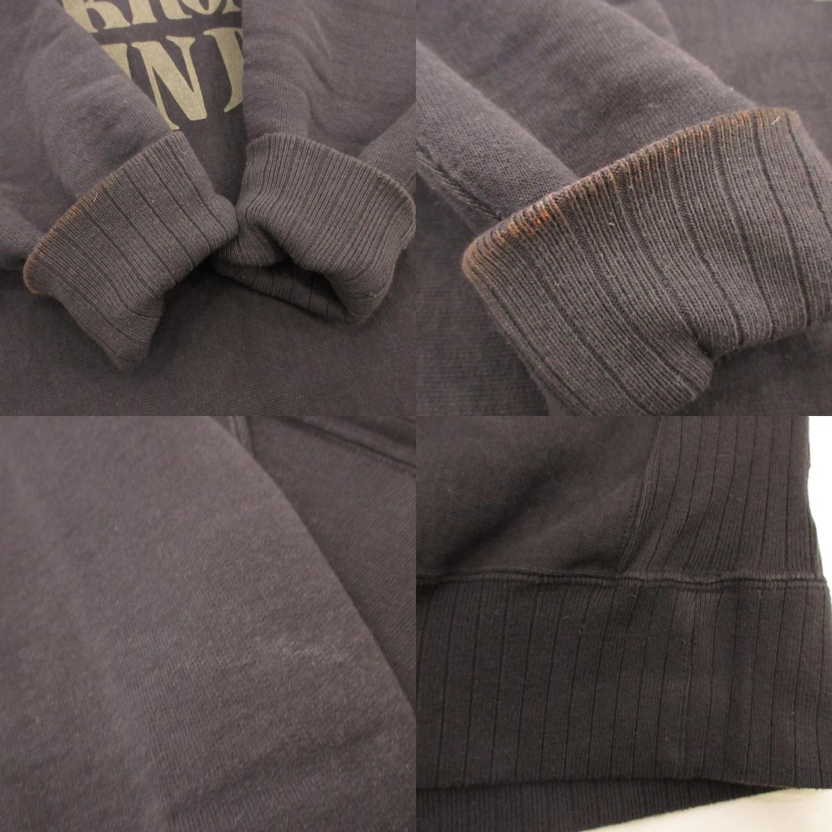 WEST RIDE | ウエストライド FRONT V SWEAT BRING A PEACE スウェット ブラック サイズ：42【姫路東店】