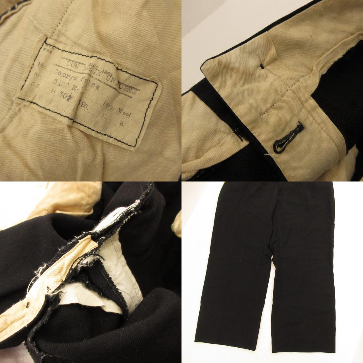 VINTAGE衣料 | ヴィンテージイリョウ パンツ 年式:50~60s ブラック【姫路東店】