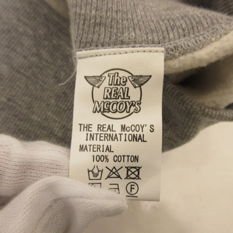 The REAL McCOY'S | ザリアルマッコイズ MILITARY PRINT HOODED SWEATSHIRT パーカー MC24108 グレー サイズ：S【姫路東店】