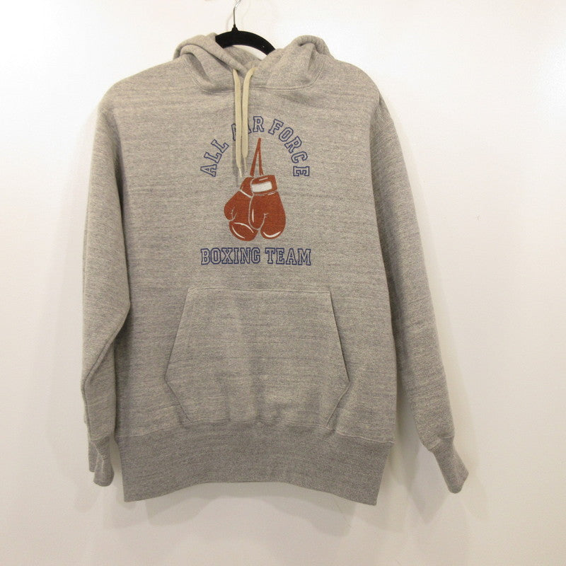 The REAL McCOY'S | ザリアルマッコイズ MILITARY PRINT HOODED SWEATSHIRT パーカー MC24108 グレー サイズ：S【姫路東店】