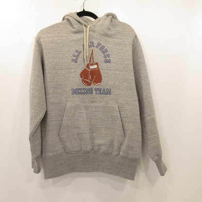 The REAL McCOY'S | ザリアルマッコイズ MILITARY PRINT HOODED SWEATSHIRT パーカー MC24108 グレー サイズ：S【姫路東店】