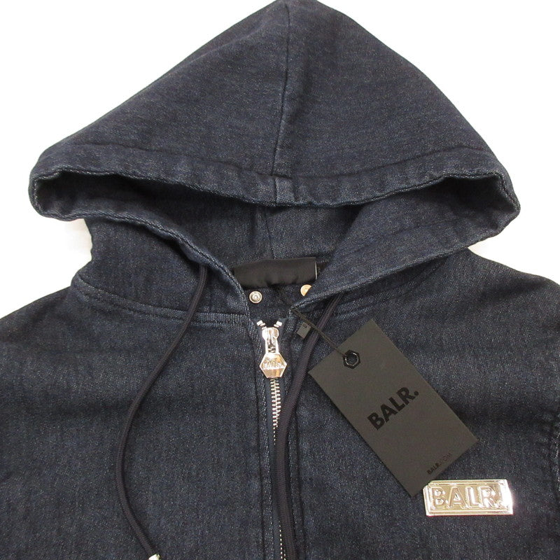 BALR. | ボーラー D10 Straight Denim Zip Through Hoodie パーカー B1261.1052 ネイビー サイズ：L【姫路東店】