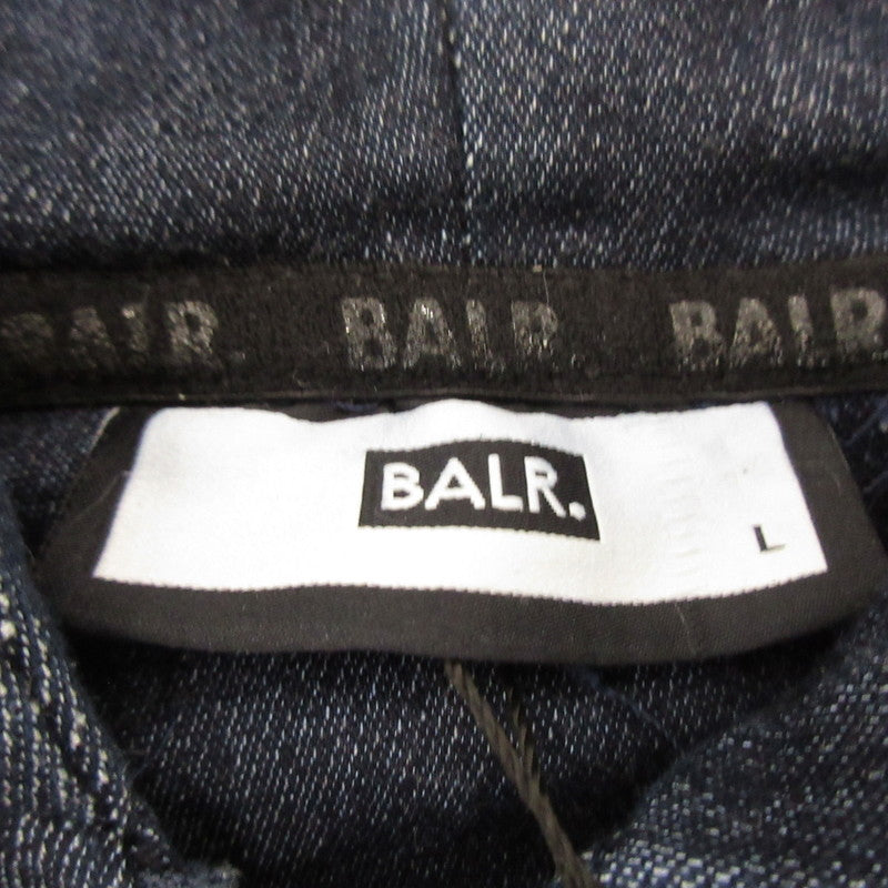 BALR. | ボーラー D10 Straight Denim Zip Through Hoodie パーカー B1261.1052 ネイビー サイズ：L【姫路東店】