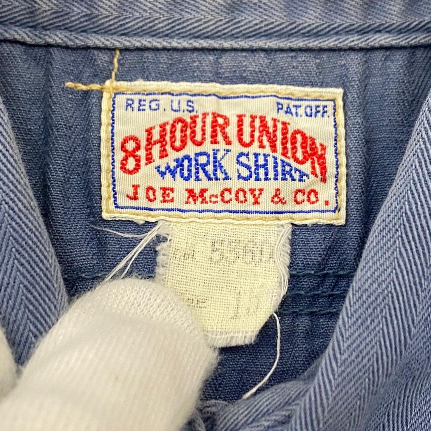 JOE McCOY | ジョーマッコイ 長袖シャツ 536D 8HOUR UNION ｻｲｽﾞ:15 ライトブルー【姫路東店】