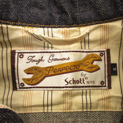 schott | ショット PERFECTO DENIM CPO TRUCKER JACKET デニム 3112009 ネイビー サイズ：S【姫路東店】