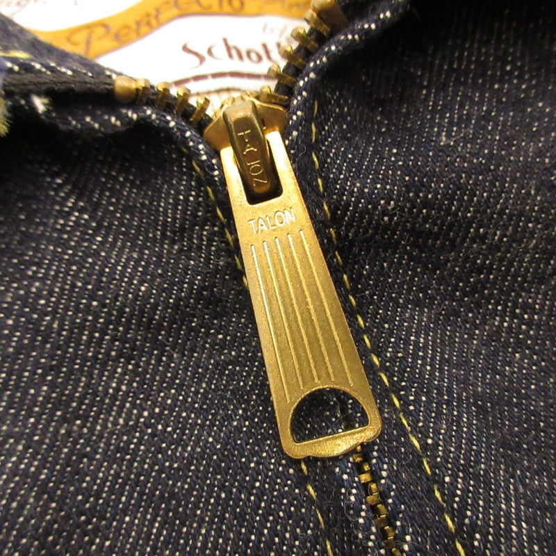 schott | ショット PERFECTO DENIM CPO TRUCKER JACKET デニム 3112009 ネイビー サイズ：S【姫路東店】
