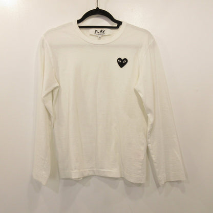 [Used] PLAY COMME des GARCONS | Play Comme des Garçons Long Sleeve T-Shirt AX-T120 White Size: XS