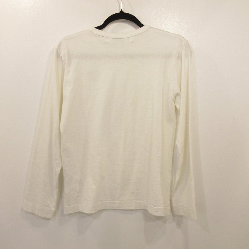 [Used] PLAY COMME des GARCONS | Play Comme des Garçons Long Sleeve T-Shirt AX-T120 White Size: XS