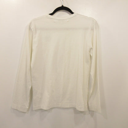 [Used] PLAY COMME des GARCONS | Play Comme des Garçons Long Sleeve T-Shirt AX-T120 White Size: XS