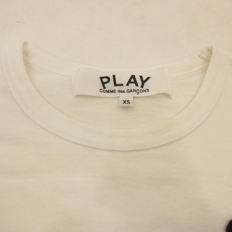 [Used] PLAY COMME des GARCONS | Play Comme des Garçons Long Sleeve T-Shirt AX-T120 White Size: XS