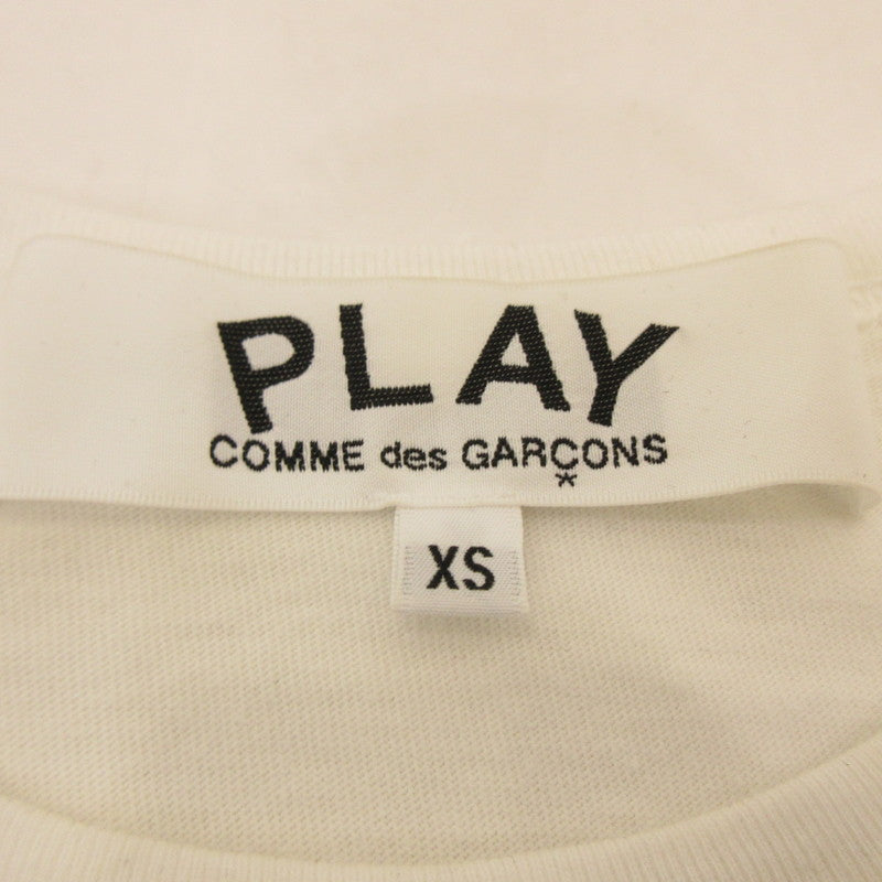 [Used] PLAY COMME des GARCONS | Play Comme des Garçons Long Sleeve T-Shirt AX-T120 White Size: XS
