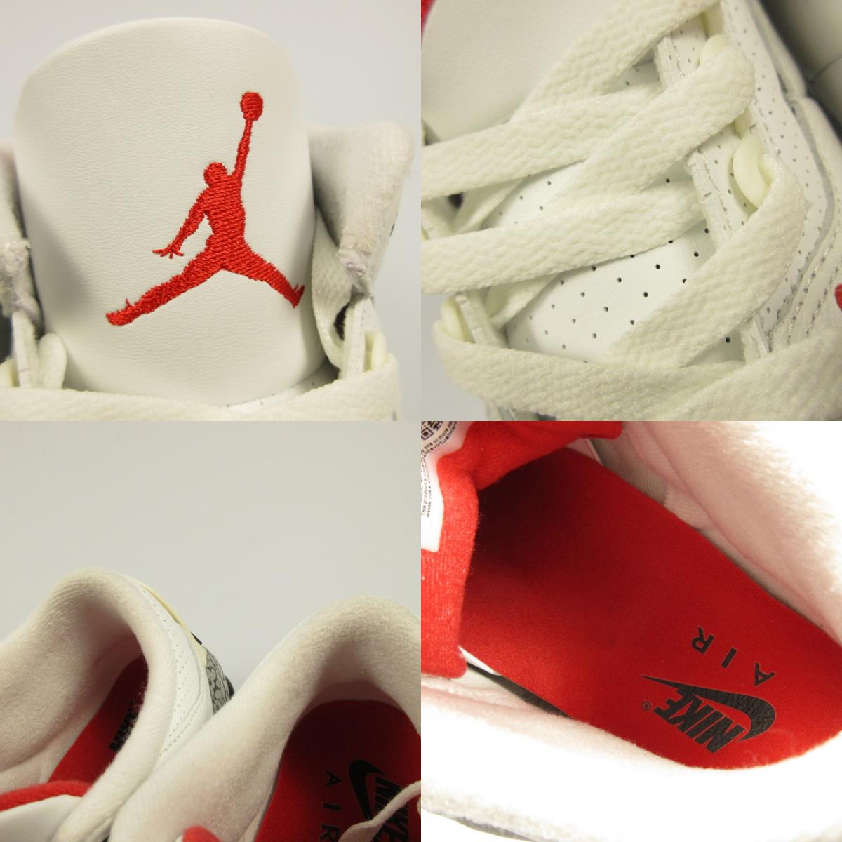 NIKE | ナイキ AIR JORDAN 3 RETRO スニーカー DN3707-100 ホワイト 26.5cm【姫路東店】