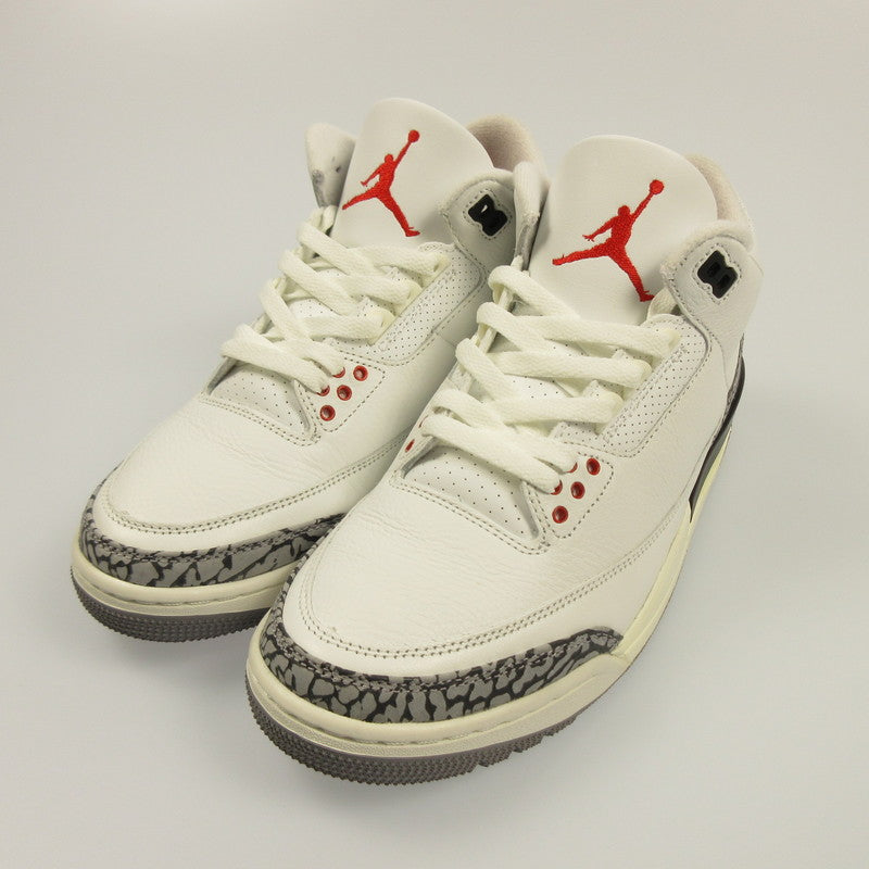 NIKE | ナイキ AIR JORDAN 3 RETRO スニーカー DN3707-100 ホワイト 26.5cm【姫路東店】
