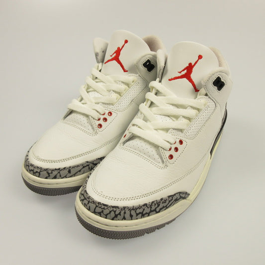 NIKE | ナイキ AIR JORDAN 3 RETRO スニーカー DN3707-100 ホワイト 26.5cm【姫路東店】