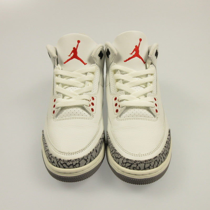 NIKE | ナイキ AIR JORDAN 3 RETRO スニーカー DN3707-100 ホワイト 26.5cm【姫路東店】