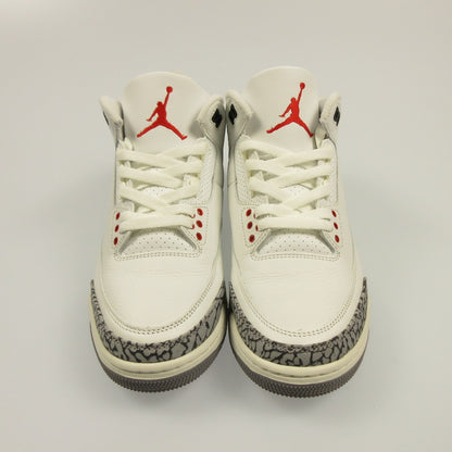 NIKE | ナイキ AIR JORDAN 3 RETRO スニーカー DN3707-100 ホワイト 26.5cm【姫路東店】