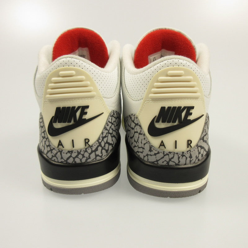 NIKE | ナイキ AIR JORDAN 3 RETRO スニーカー DN3707-100 ホワイト 26.5cm【姫路東店】