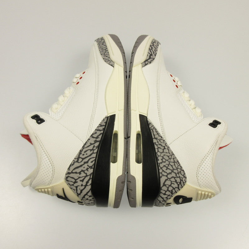 NIKE | ナイキ AIR JORDAN 3 RETRO スニーカー DN3707-100 ホワイト 26.5cm【姫路東店】