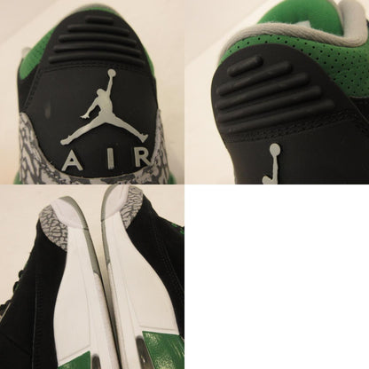 NIKE | ナイキ AIR JORDAN 3 RETRO スニーカー CT8532-030 グリーン 28cm【姫路東店】