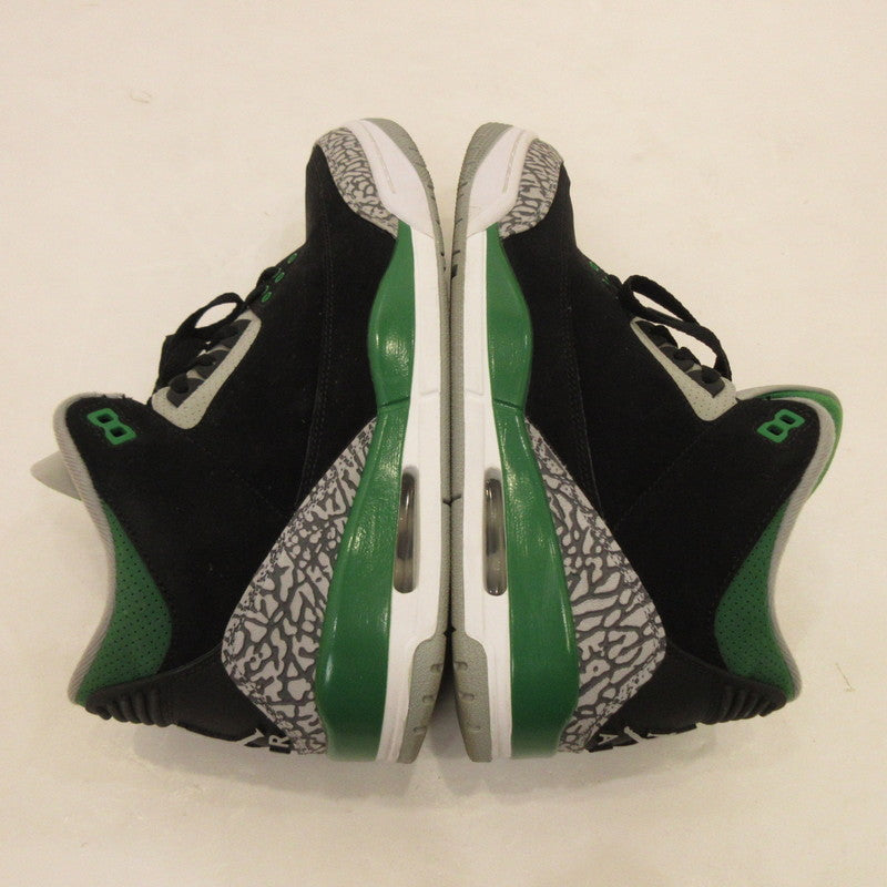 NIKE | ナイキ AIR JORDAN 3 RETRO スニーカー CT8532-030 グリーン 28cm【姫路東店】