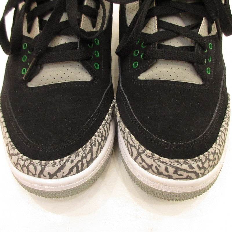NIKE | ナイキ AIR JORDAN 3 RETRO スニーカー CT8532-030 グリーン 28cm【姫路東店】
