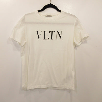 Used Valentino VLTN LOGO Short Sleeve T-Shirt SV3MG10V3LE White Size: XS