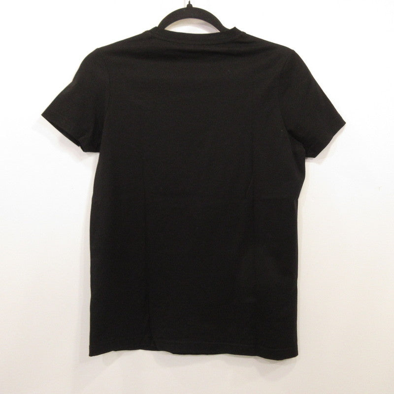 【Used】BALMAIN | Balmain Button Shoulder T-shirt Short Sleeve T-shirt Parallel Import Black Size: XS
