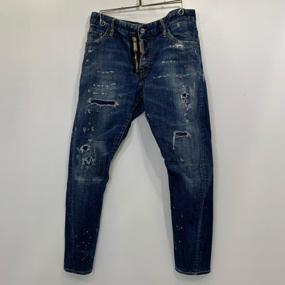 DSQUARED2 | ディースクエアード SEXY TWIST JEAN デニムパンツ S71LB0503 2018A/W ブルー サイズ：44【姫路東店】