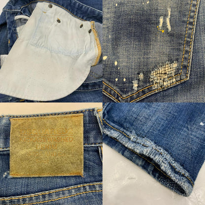 DSQUARED2 | ディースクエアード SEXY TWIST JEAN デニムパンツ S71LB0503 2018A/W ブルー サイズ：44【姫路東店】
