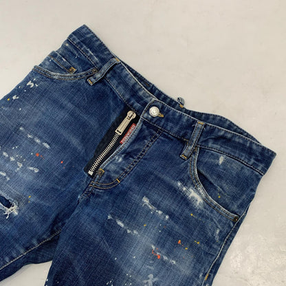 DSQUARED2 | ディースクエアード SEXY TWIST JEAN デニムパンツ S71LB0503 2018A/W ブルー サイズ：44【姫路東店】