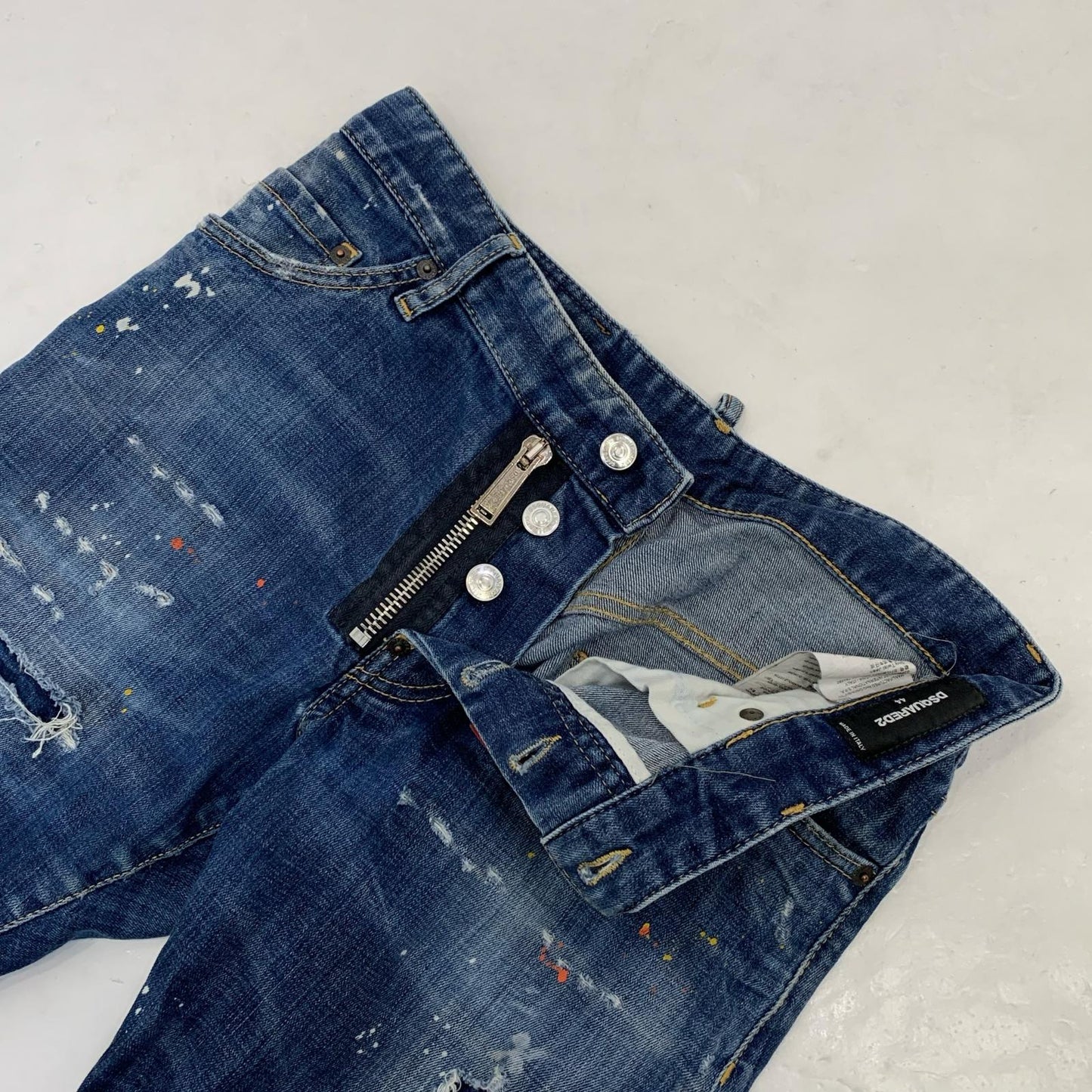 DSQUARED2 | ディースクエアード SEXY TWIST JEAN デニムパンツ S71LB0503 2018A/W ブルー サイズ：44【姫路東店】