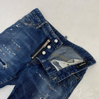 DSQUARED2 | ディースクエアード SEXY TWIST JEAN デニムパンツ S71LB0503 2018A/W ブルー サイズ：44【姫路東店】