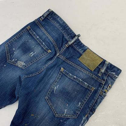 DSQUARED2 | ディースクエアード SEXY TWIST JEAN デニムパンツ S71LB0503 2018A/W ブルー サイズ：44【姫路東店】