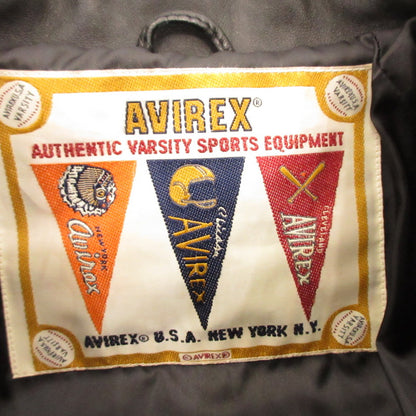 AVIREX | アヴィレックス VARSITY LIGHT SIGNATURE LEATHER JACKET レザー 783-4950016 ブラック サイズ：XL【姫路東店】