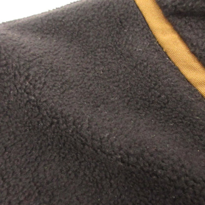 BOB MACKIE ボブマッキー OVERSIZED EMBROIDERY FLEECE JACKET 年式:90s その他トップス ブラック サイズ：L【姫路東店】