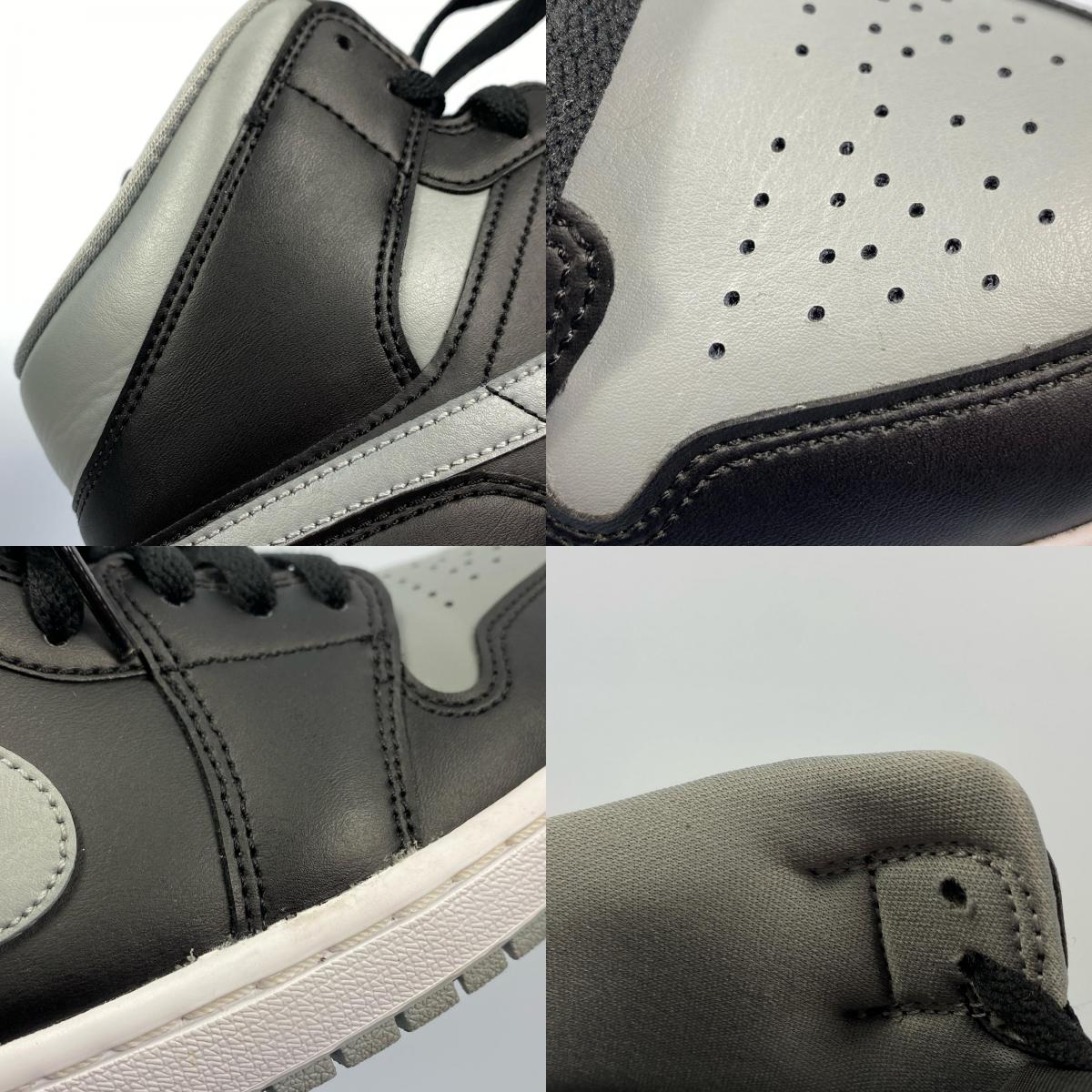 NIKE | ナイキ WMNS AIR JORDAN 1 MID スニーカー BQ6472-007 2022S/S 26.5cm グレー 26.5cm【姫路東店】