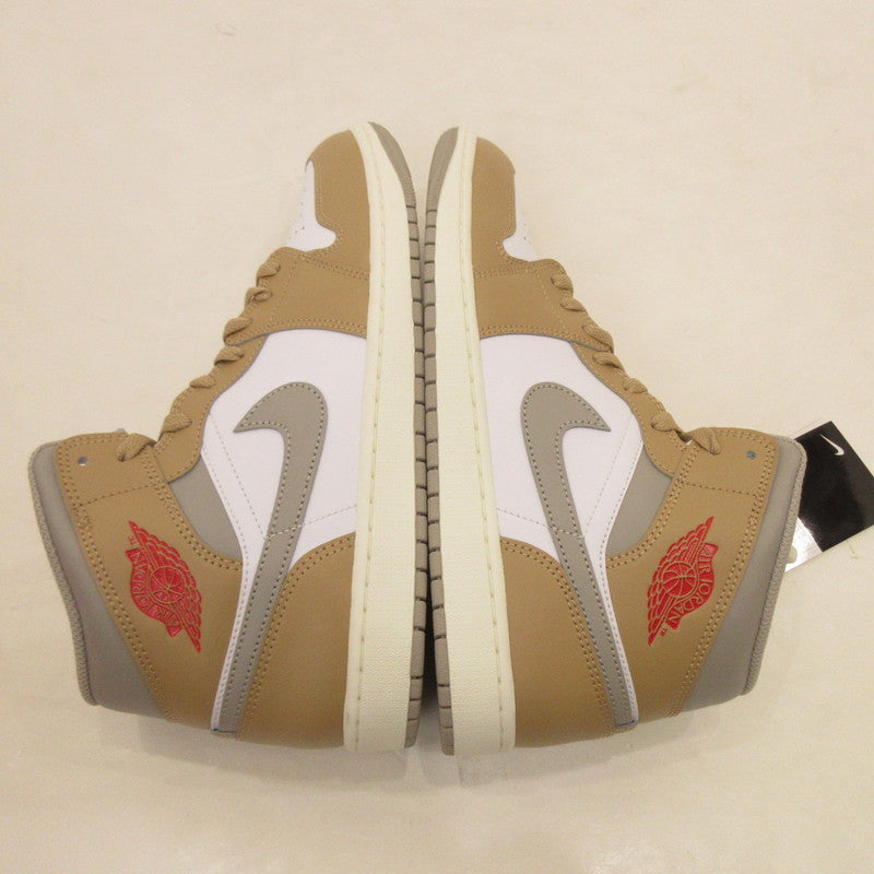 NIKE | ナイキ AIR JORDAN 1 MID スニーカー DQ8426-200 ベージュ 29cm【姫路東店】