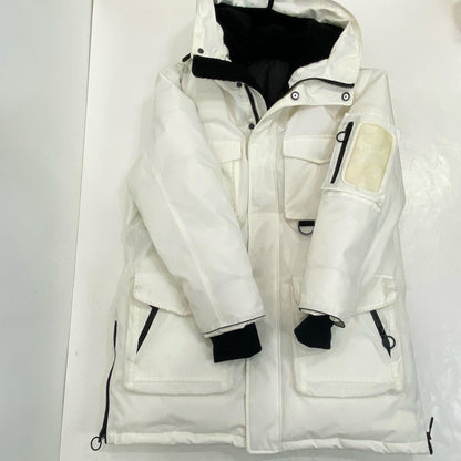 OVER-FIT HEAVY DOWN JACKET ダウンジャケット MHDW5882 ホワイト サイズ：S【姫路東店】