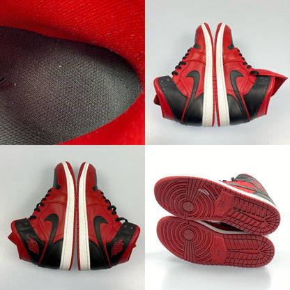 NIKE | ナイキ AIR JORDAN 1 MID GYM RED スニーカー 554724-660 2022S/S 28.5cm レッド 28.5cm【姫路東店】