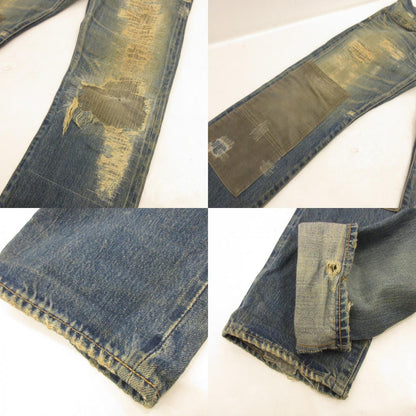 HYSTERIC GLAMOUR | ヒステリックグラマー デニムパンツ 0202AP01 NOBU加工 ブルー サイズ：28【姫路東店】