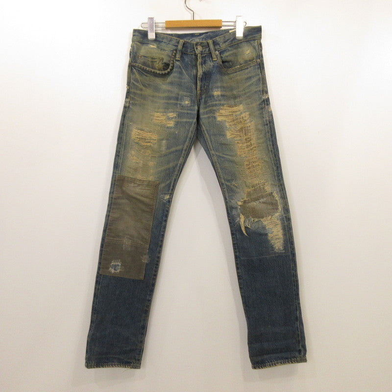 HYSTERIC GLAMOUR | ヒステリックグラマー デニムパンツ 0202AP01 NOBU加工 ブルー サイズ：28【姫路東店】