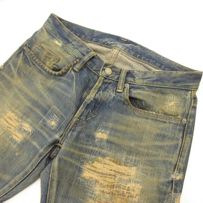 HYSTERIC GLAMOUR | ヒステリックグラマー デニムパンツ 0202AP01 NOBU加工 ブルー サイズ：28【姫路東店】