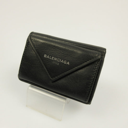 【中古】BALENCIAGA | バレンシアガ ペーパー 三つ折り財布 391446