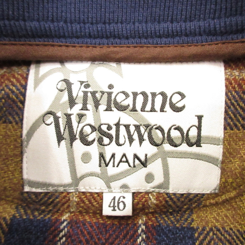 Vivienne Westwood MAN | ヴィヴィアンウエストウッドマン PIERPOINT BLOUSON その他トップス 299028 2404 サイズ：46【姫路東店】